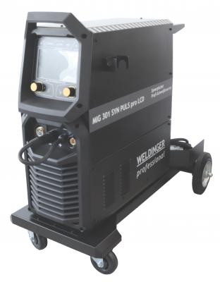 WELDINGER Profischweißgerät MIG 301 SYN puls pro LCD