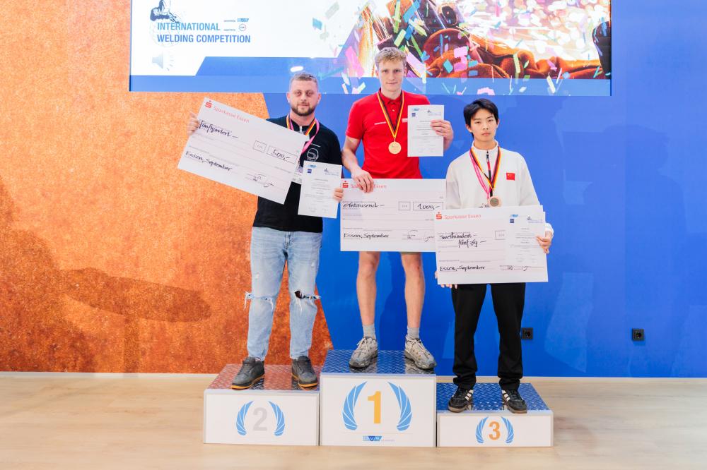 Gewinner der International Welding Competition