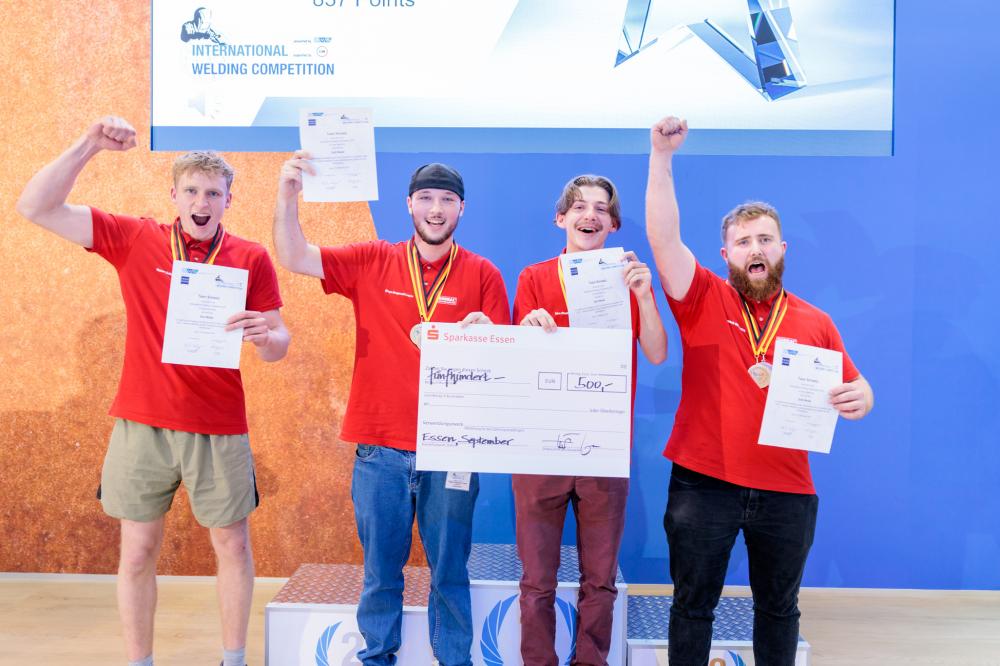 Gewinner der International Welding Competition