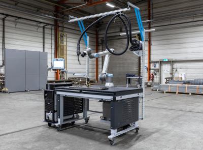 Höhenverstellbarer Schweißtisch multi4flex