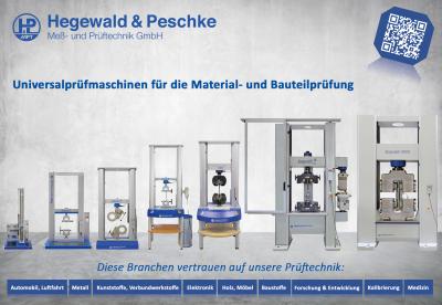 Universalpüfmaschinen für die Material- und Bauteiprüfung