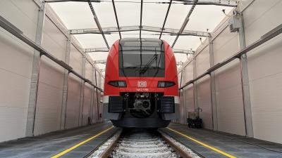 Überdachung Transferlogistik