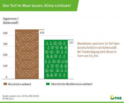 Den Torf im Moor lassen, Klima schützen!