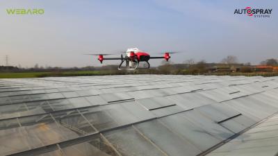 Drone Greenhouse Shading