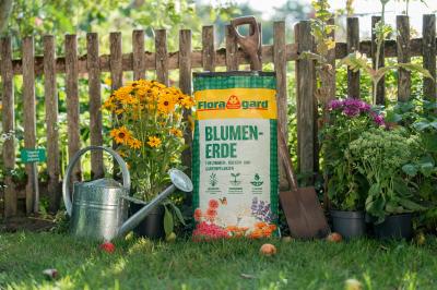 Floragard Blumenerde