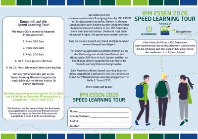 Speed Learning Tour - Laufkarte 1