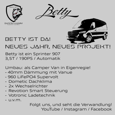 Betty ist da!